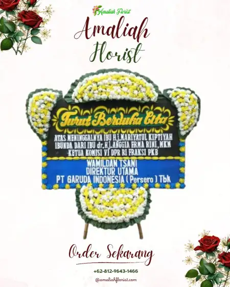 Papan Bunga Duka Menuran